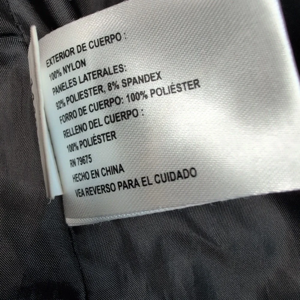 Michael Kors Vest Womens M Black‎ Removable Hood Gorpcore Comfy Zip Up Pockets